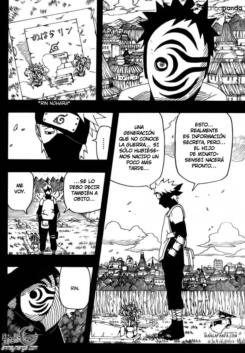 Naruto capítulo 607, página 6