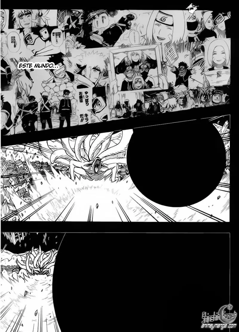 Naruto capítulo 607, página 11