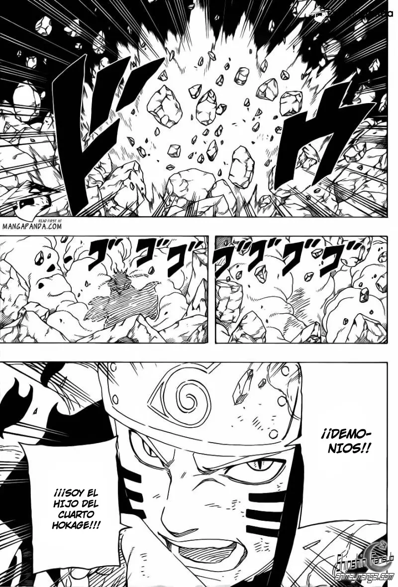 Naruto capítulo 607, página 13