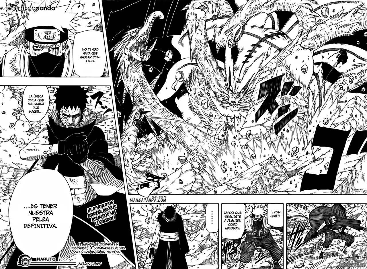 Naruto capítulo 607, página 16