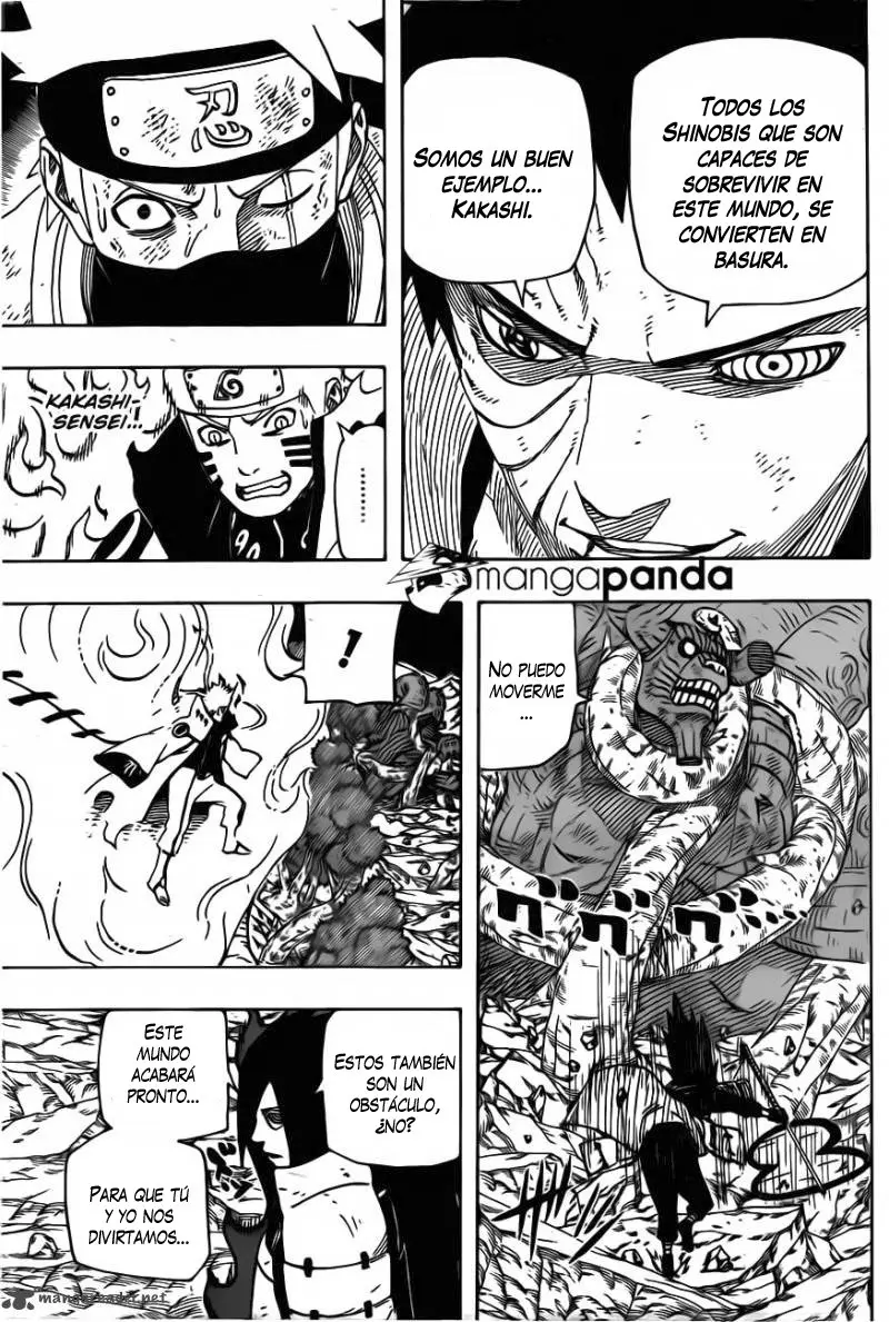 Naruto capítulo 608, página 11