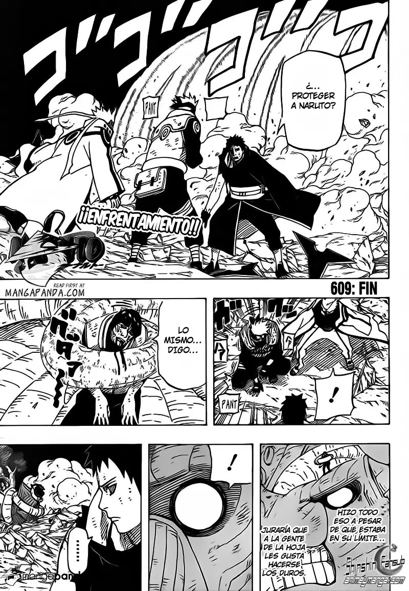 Naruto capítulo 609, página 1