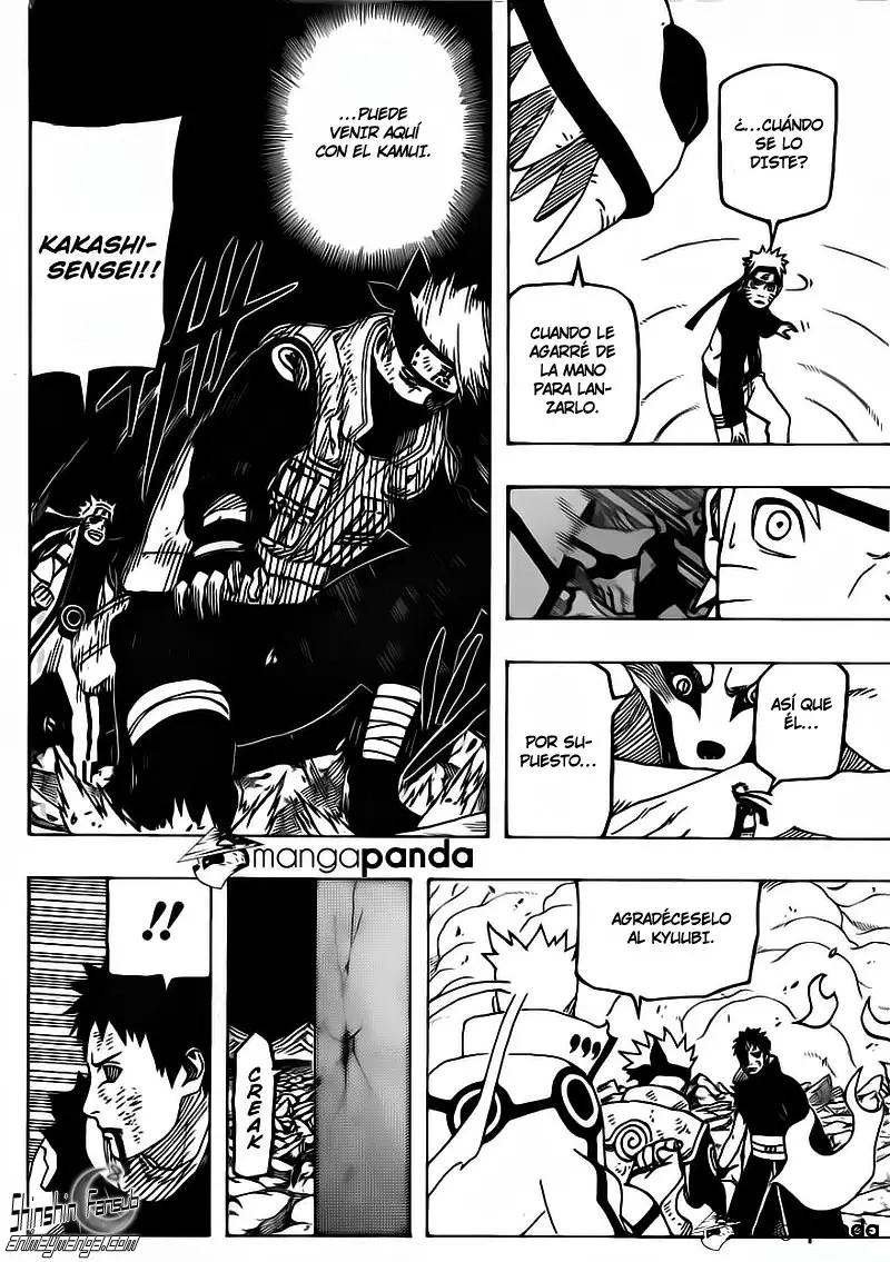 Naruto capítulo 609, página 12