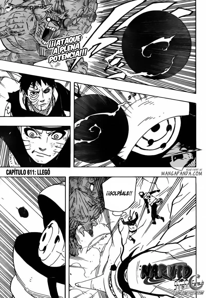 Naruto capítulo 611, página 1