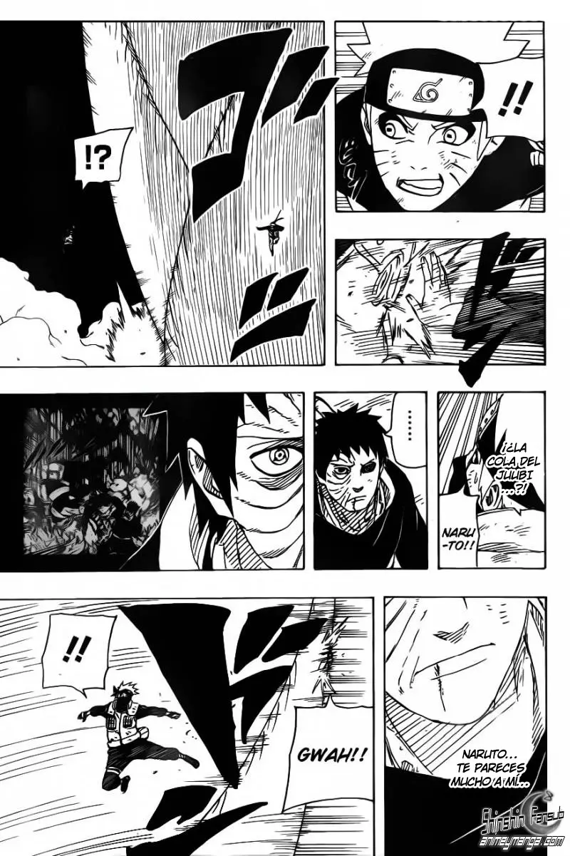 Naruto capítulo 611, página 3