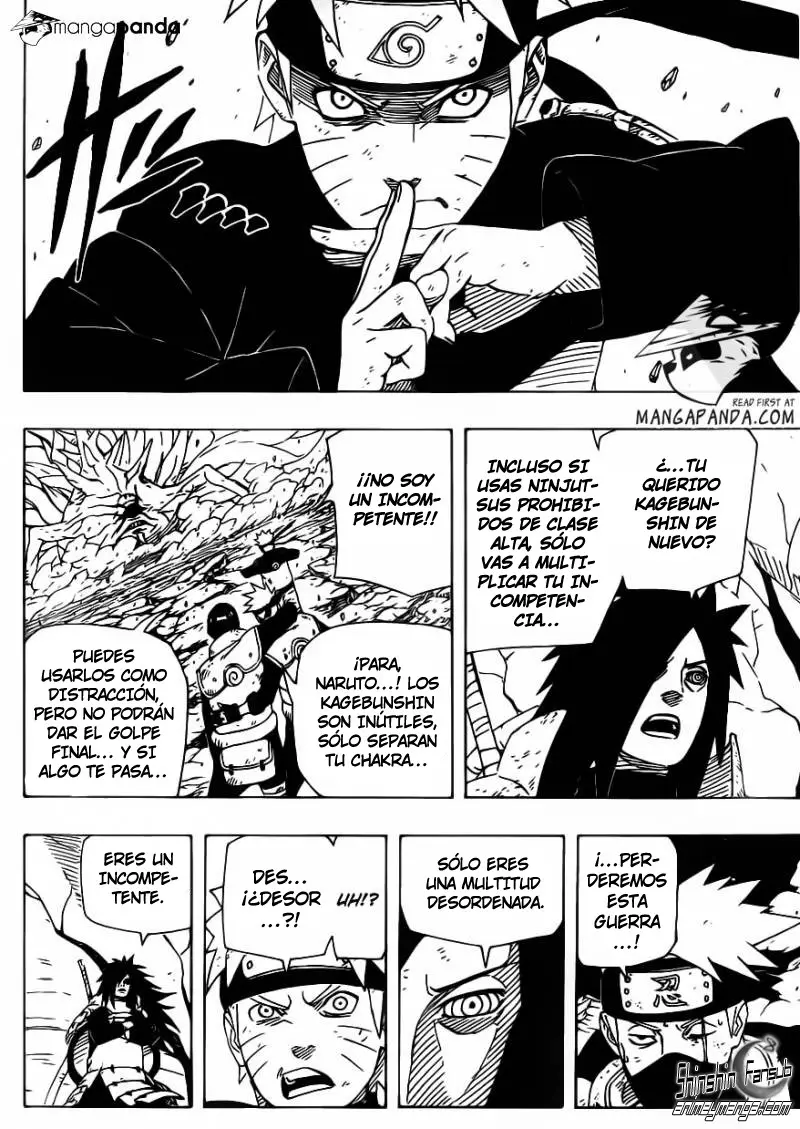 Naruto capítulo 611, página 8