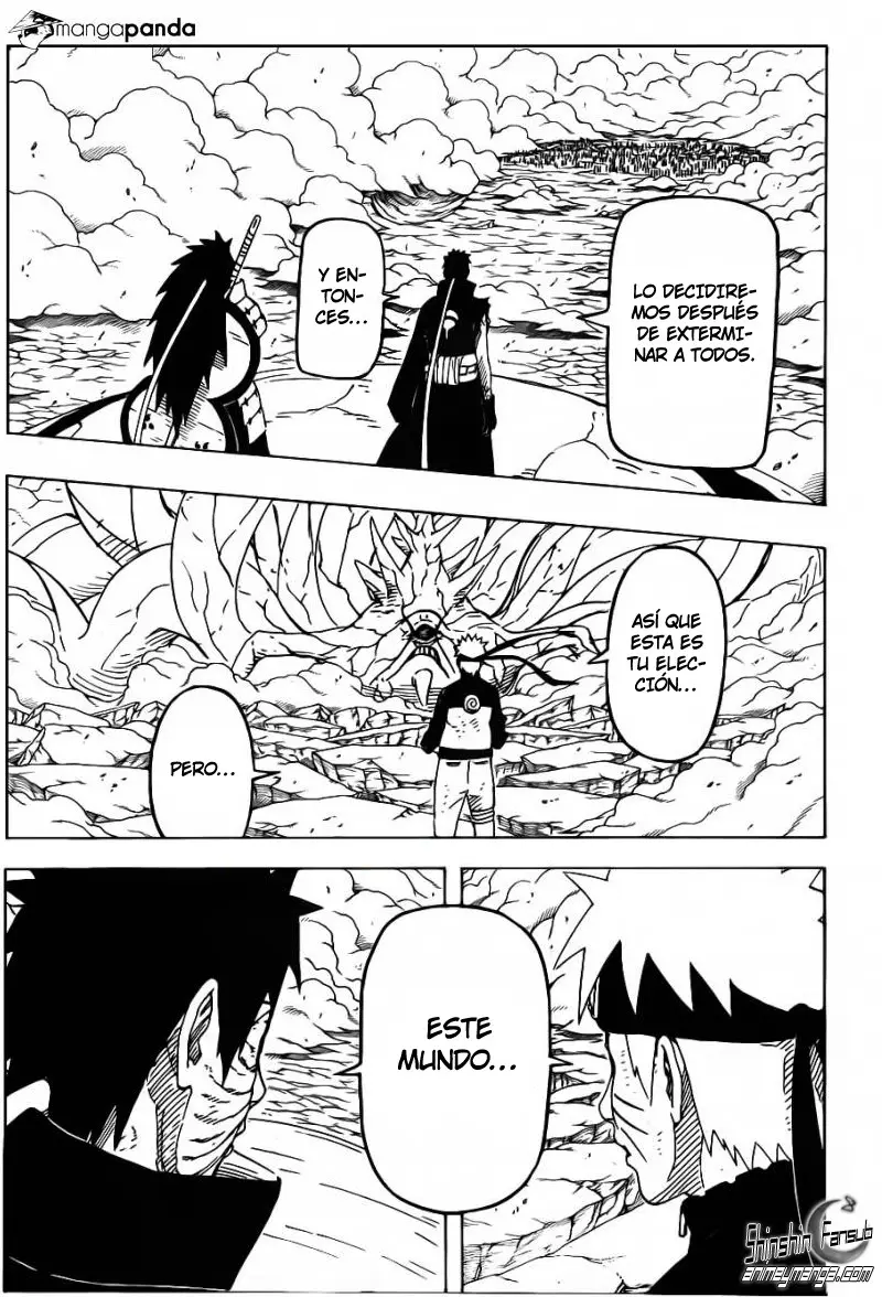 Naruto capítulo 612, página 3