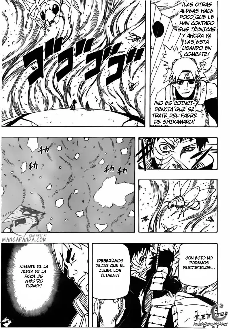 Naruto capítulo 612, página 9