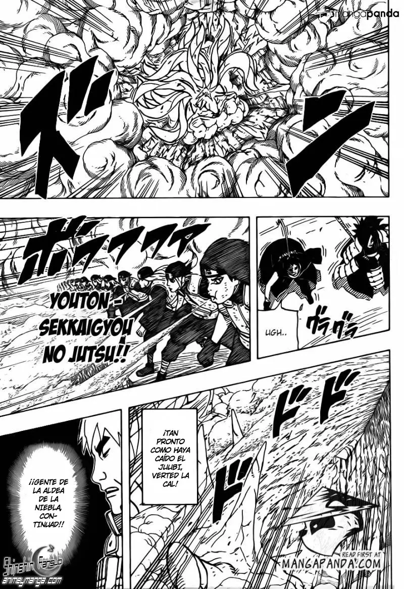 Naruto capítulo 612, página 11