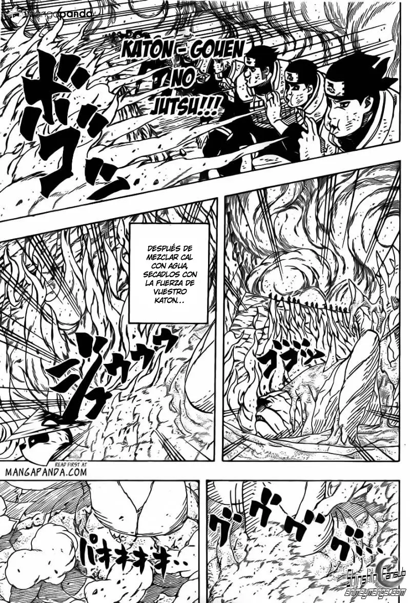 Naruto capítulo 612, página 13