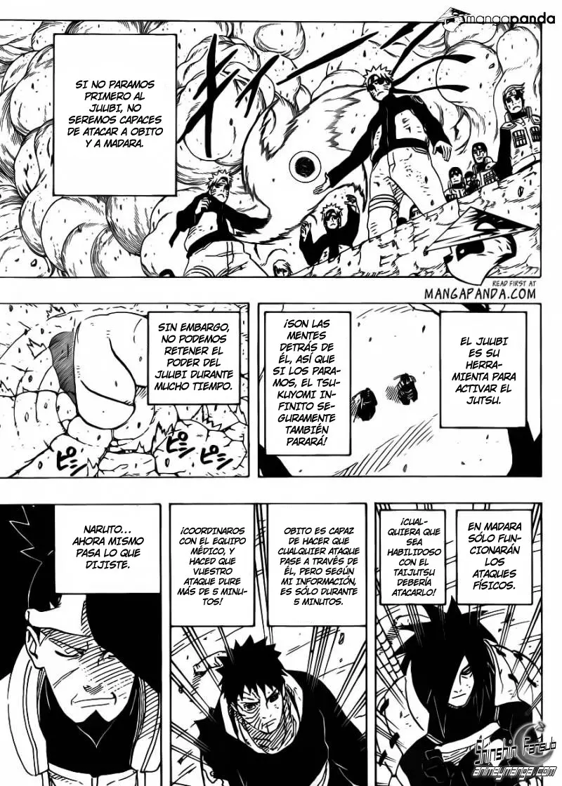 Naruto capítulo 612, página 15