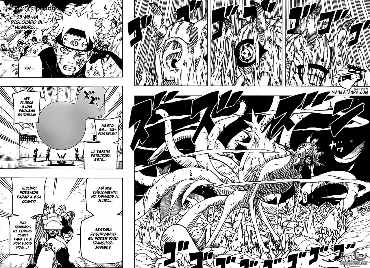 Naruto capítulo 613, página 3
