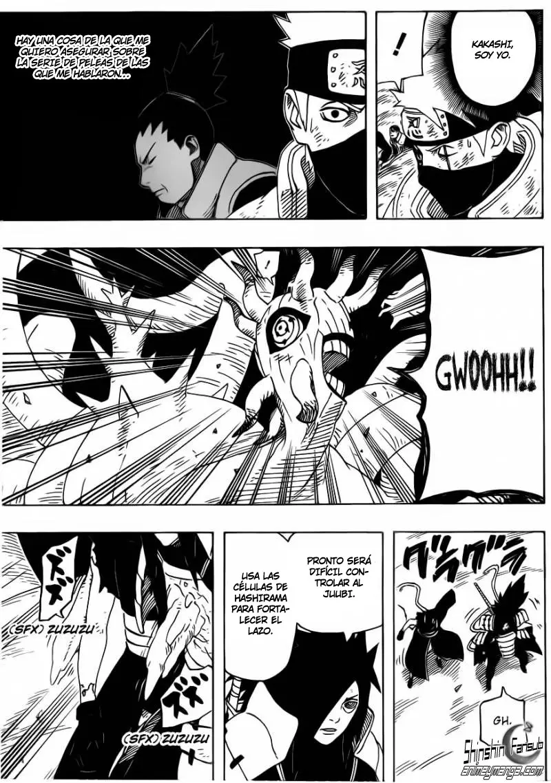 Naruto capítulo 613, página 5
