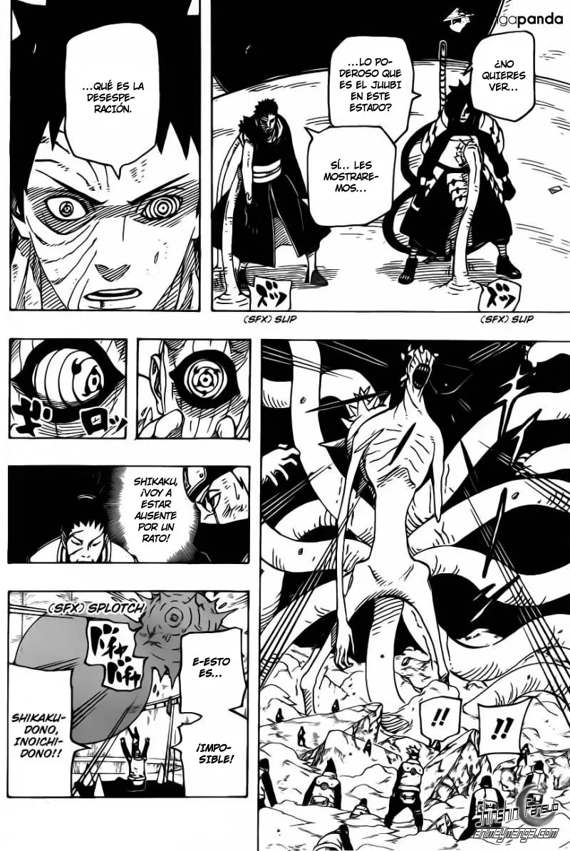 Naruto capítulo 613, página 6