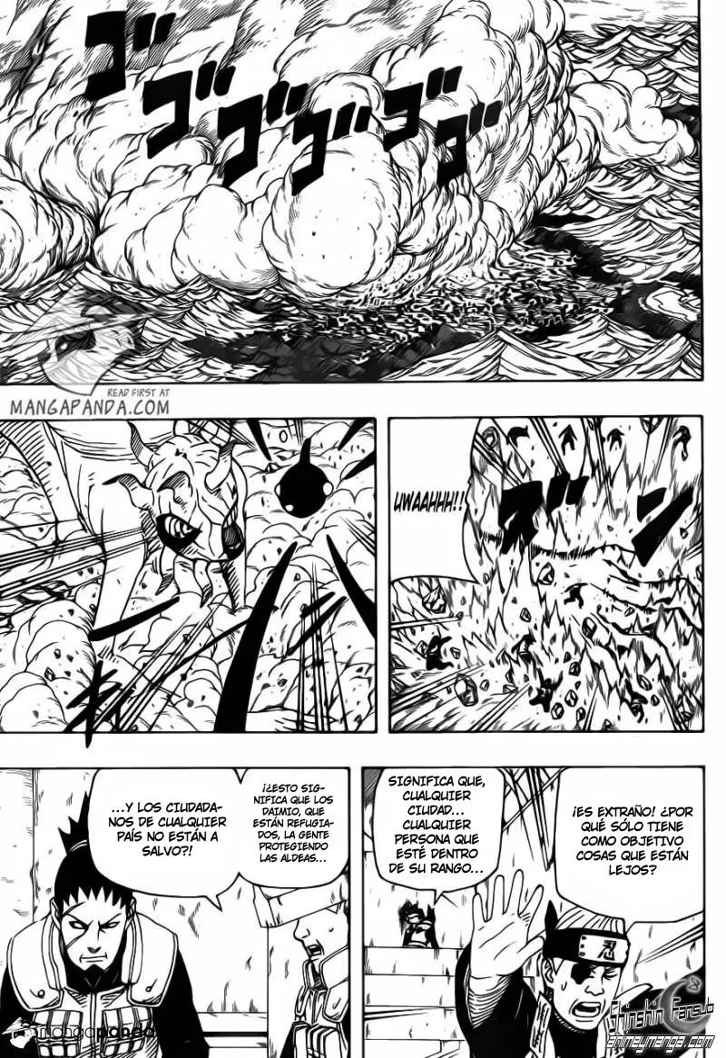 Naruto capítulo 613, página 10