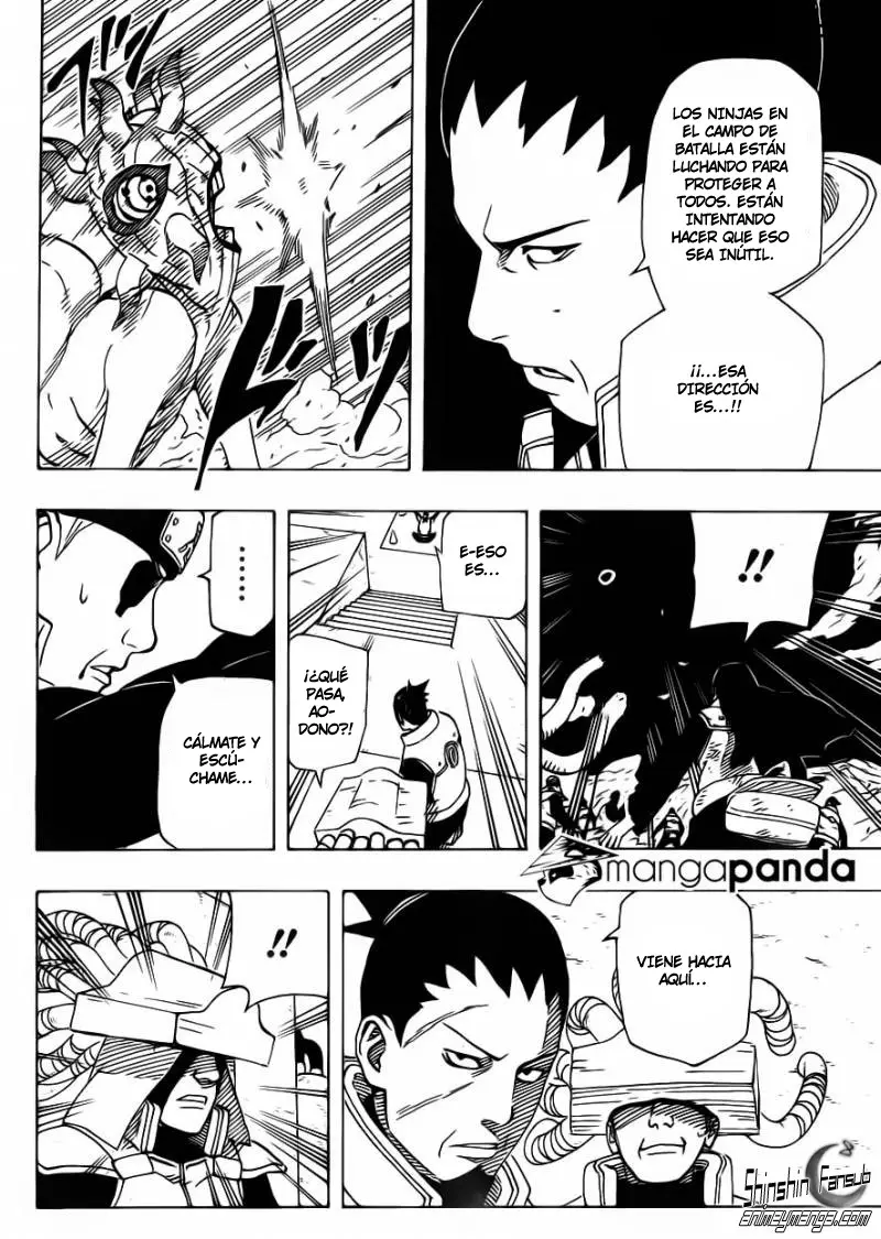 Naruto capítulo 613, página 11