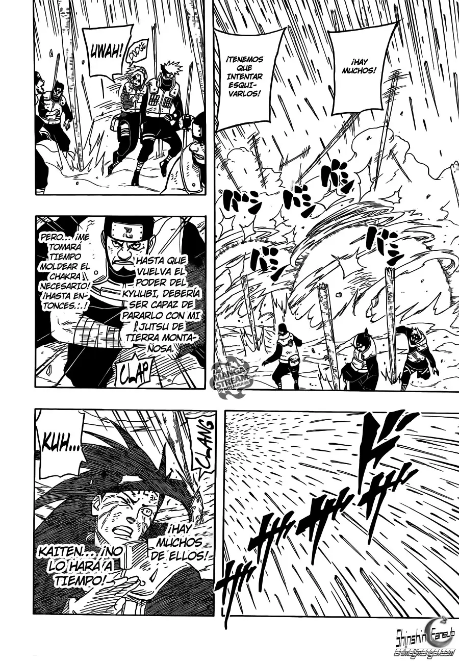 Naruto capítulo 614, página 8