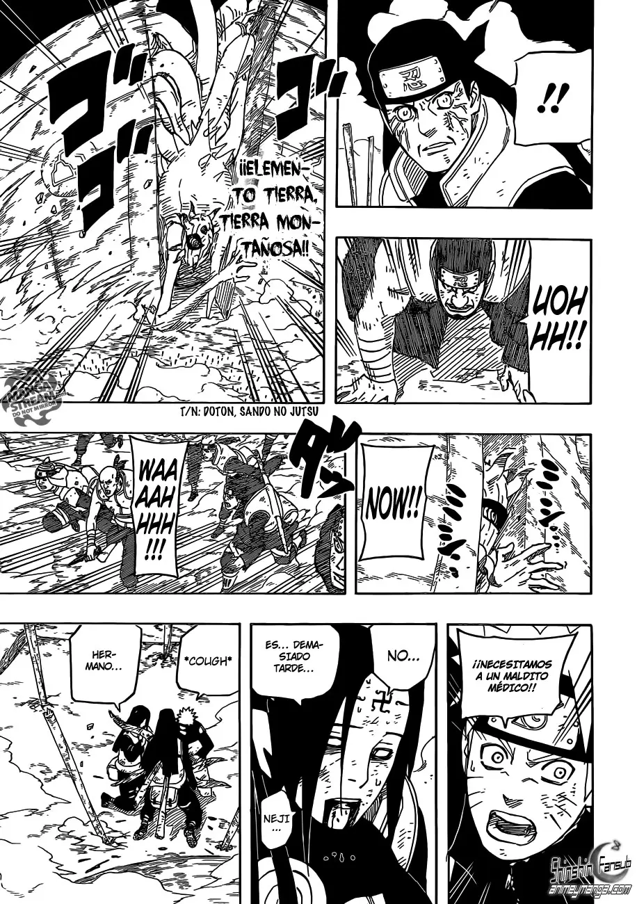 Naruto capítulo 614, página 13