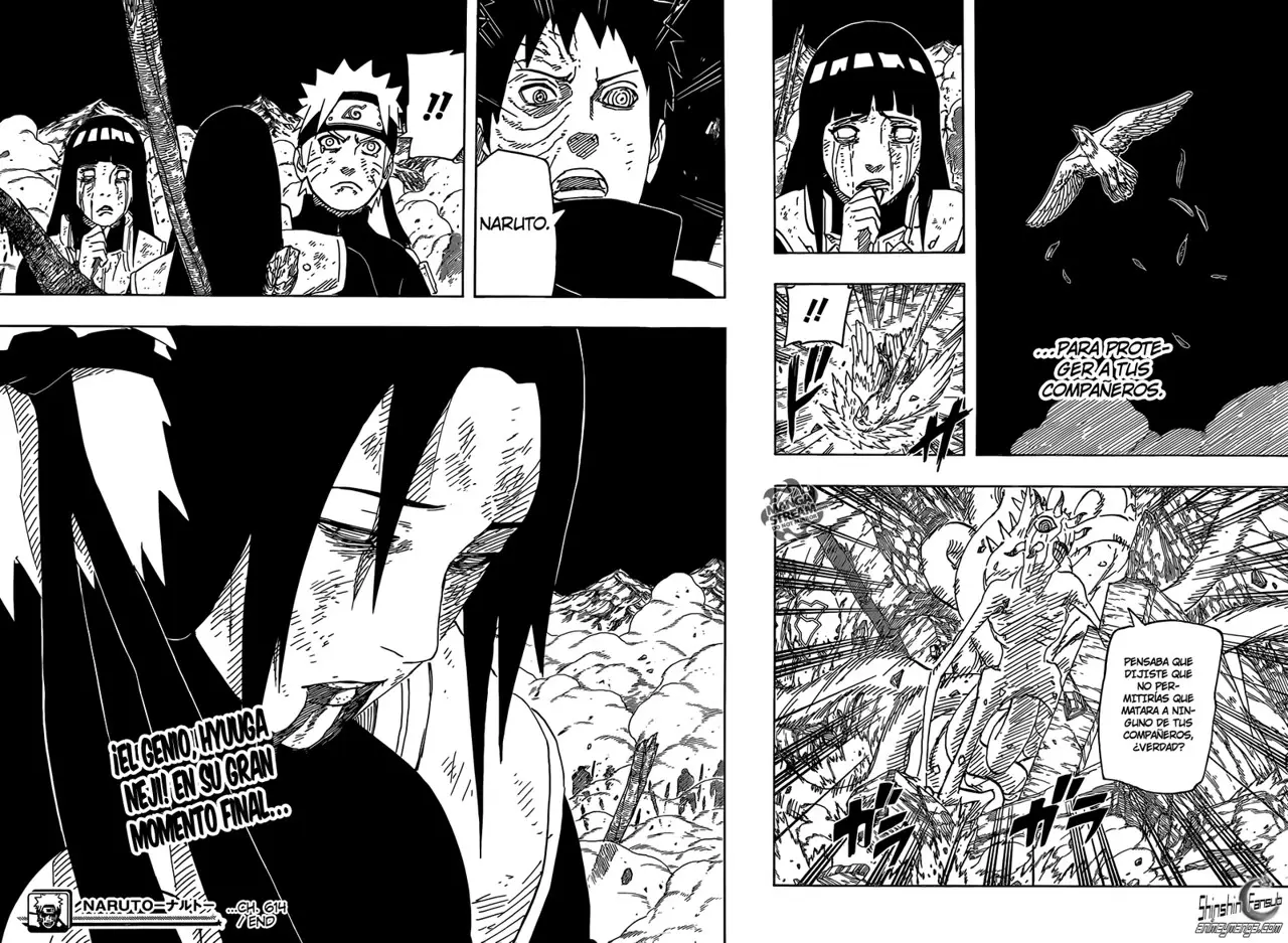 Naruto capítulo 614, página 16