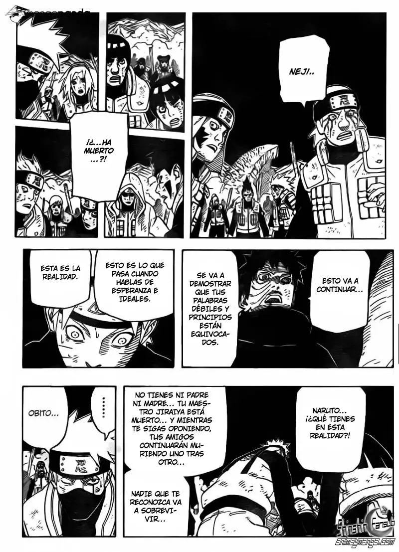 Naruto capítulo 615, página 3