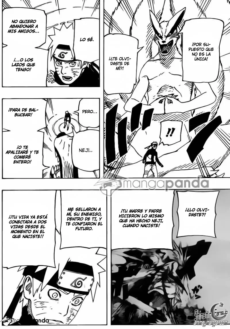 Naruto capítulo 615, página 9