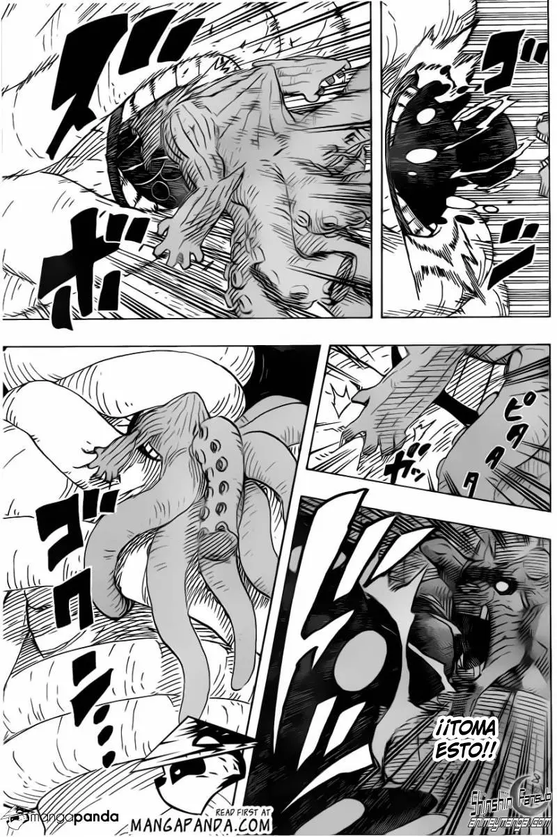 Naruto capítulo 615, página 12