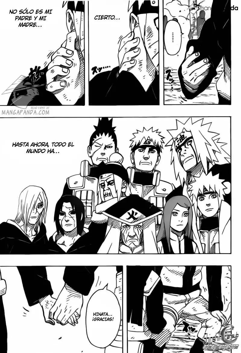 Naruto capítulo 615, página 14