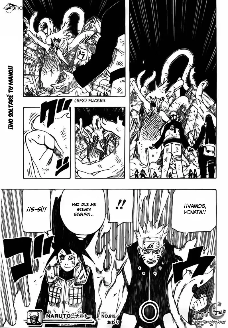 Naruto capítulo 615, página 16