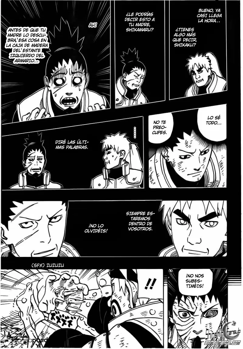 Naruto capítulo 616, página 13