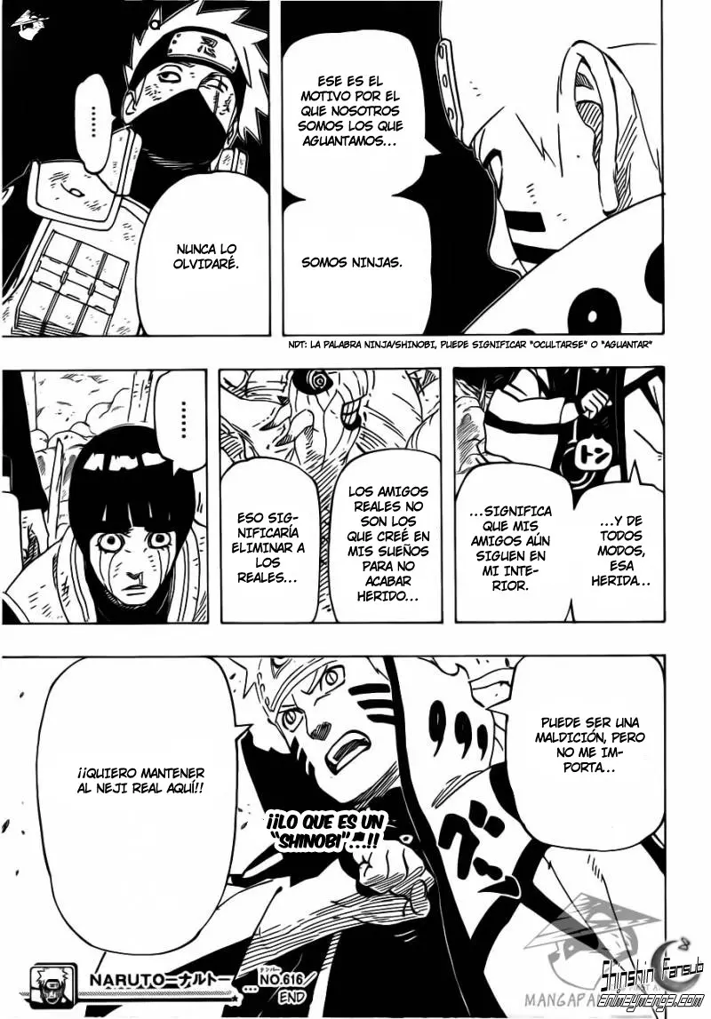 Naruto capítulo 616, página 19