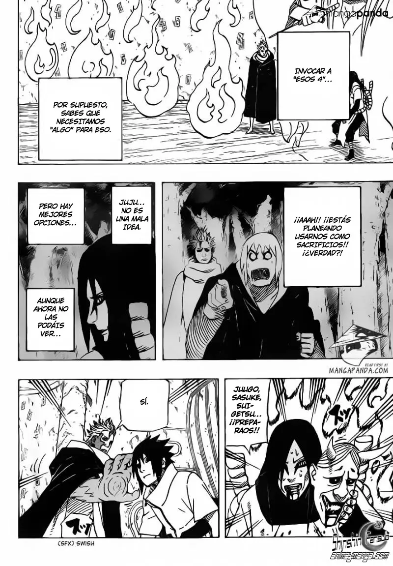 Naruto capítulo 618, página 11