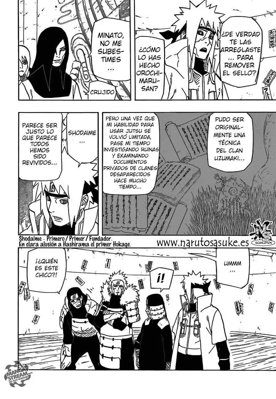 Naruto capítulo 619, página 2