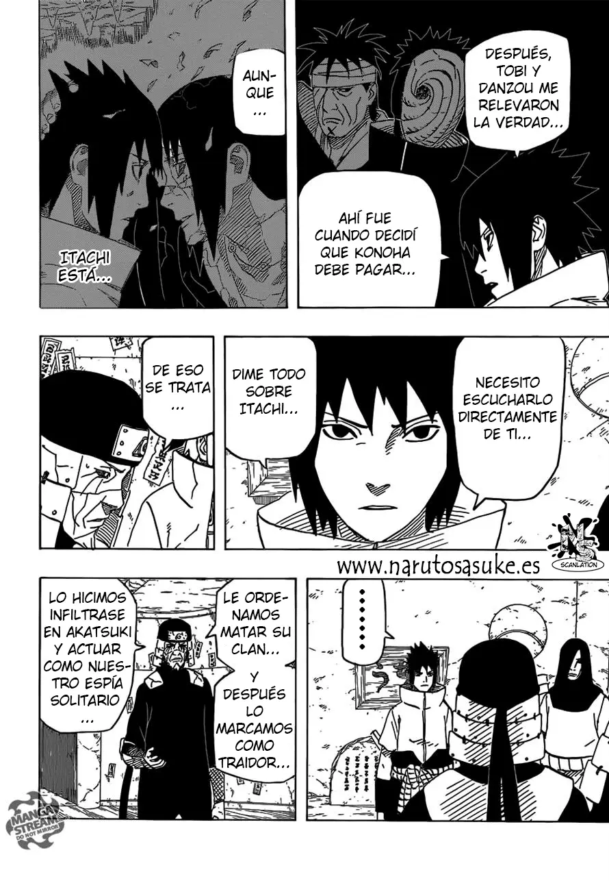 Naruto capítulo 619, página 8