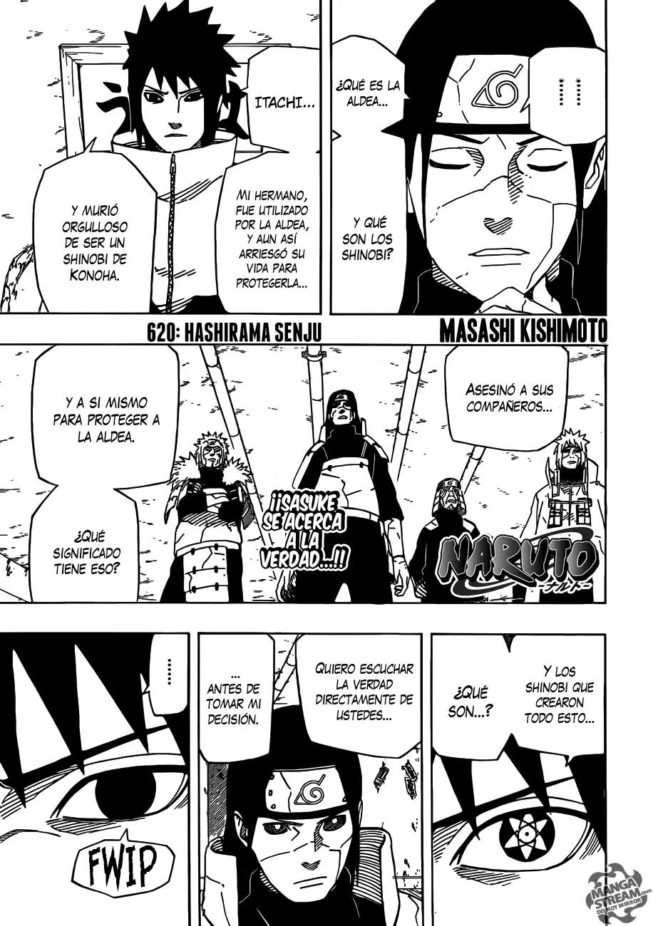 Naruto capítulo 620, página 1