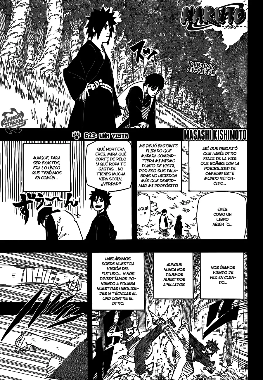 Naruto capítulo 623, página 1