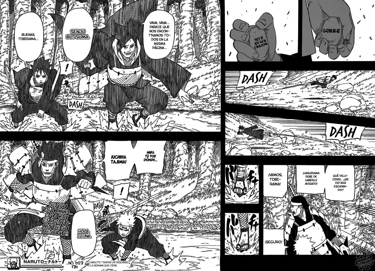 Naruto capítulo 623, página 16