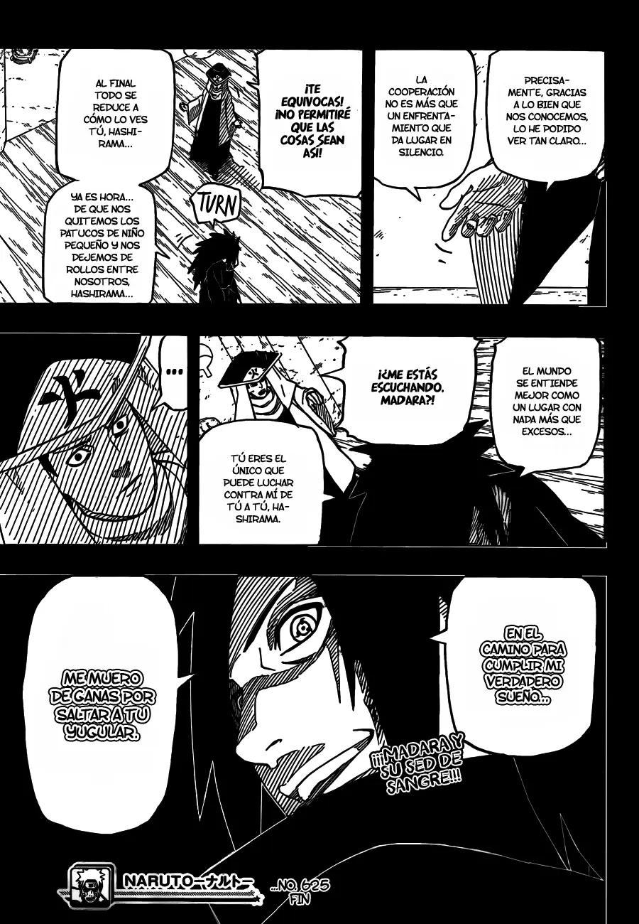 Naruto capítulo 625, página 17