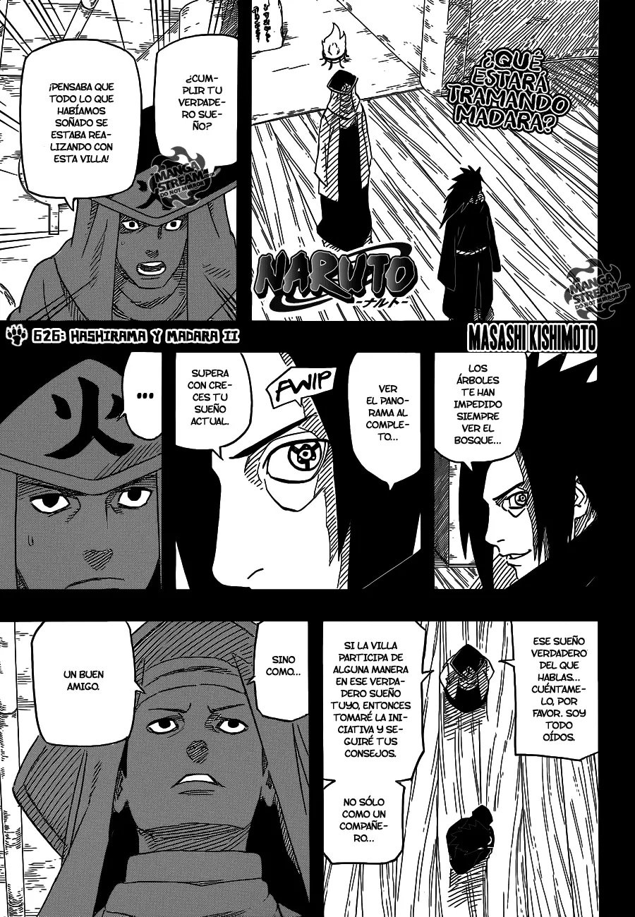 Naruto capítulo 626, página 1