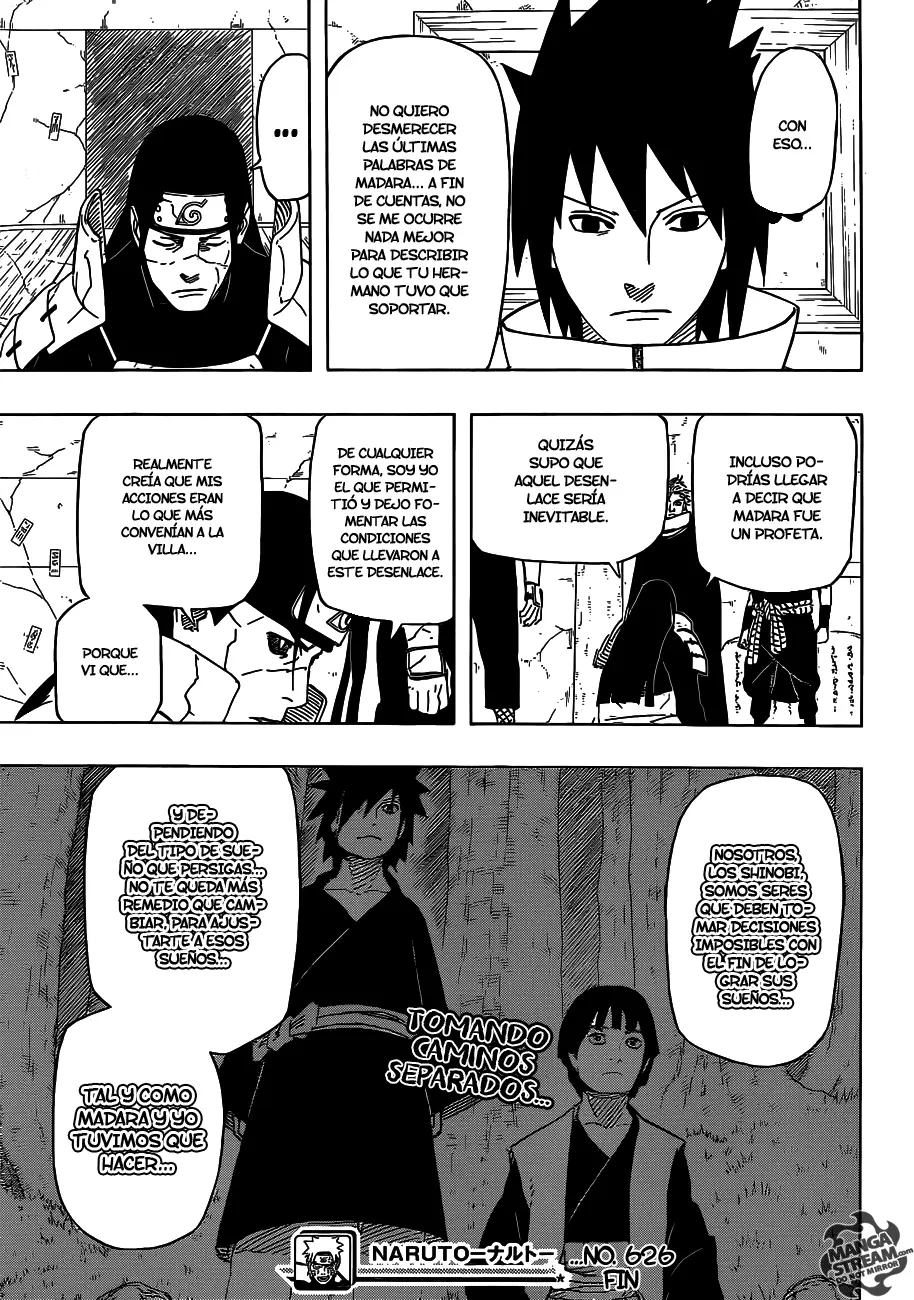 Naruto capítulo 626, página 16