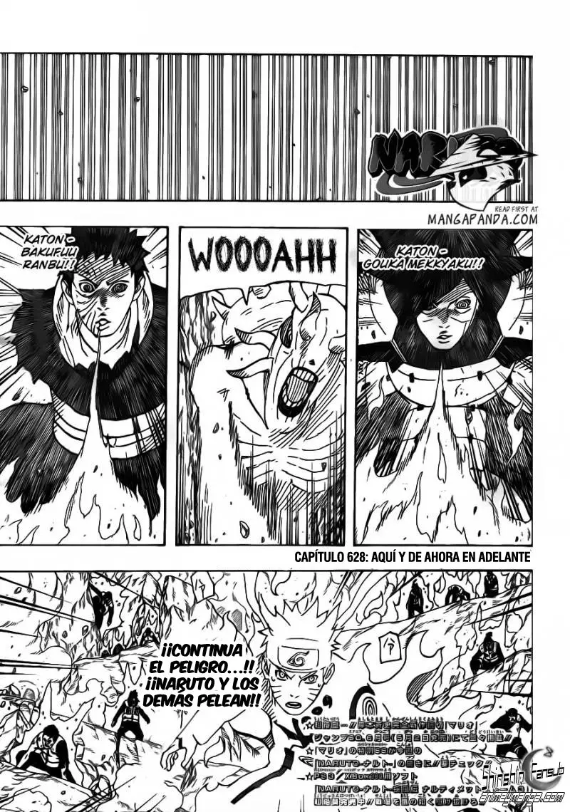 Naruto capítulo 628, página 1