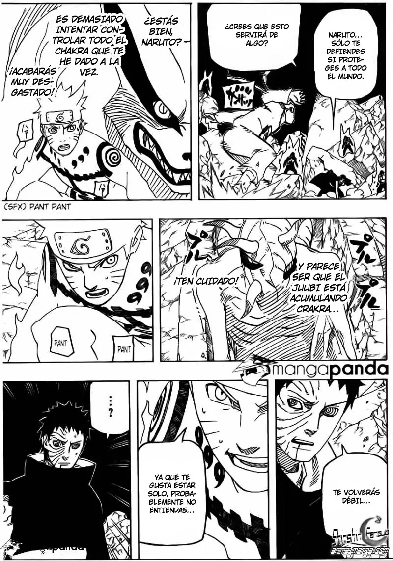Naruto capítulo 628, página 6