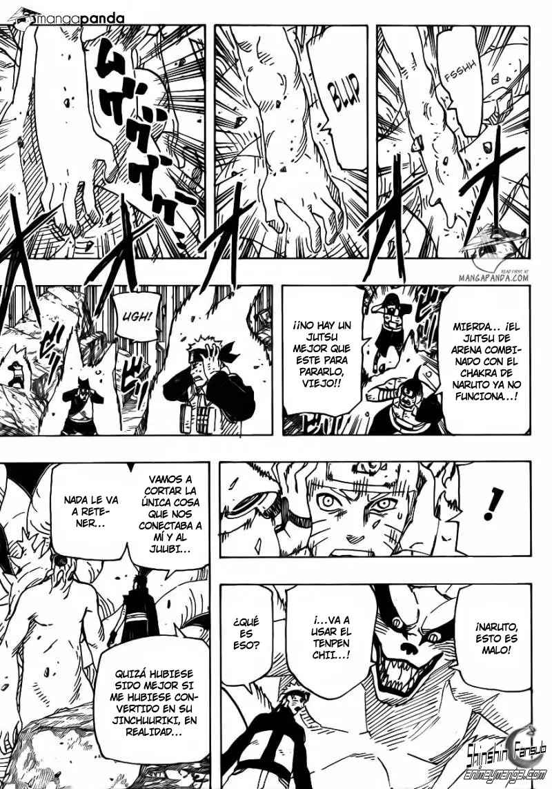 Naruto capítulo 628, página 12