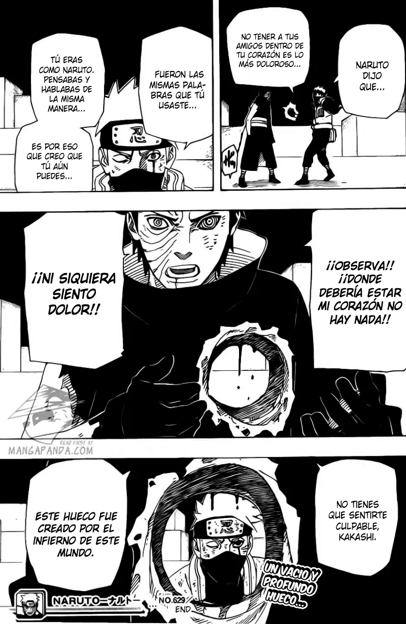 Naruto capítulo 629, página 17
