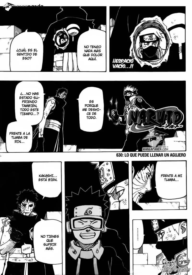 Naruto capítulo 630, página 1