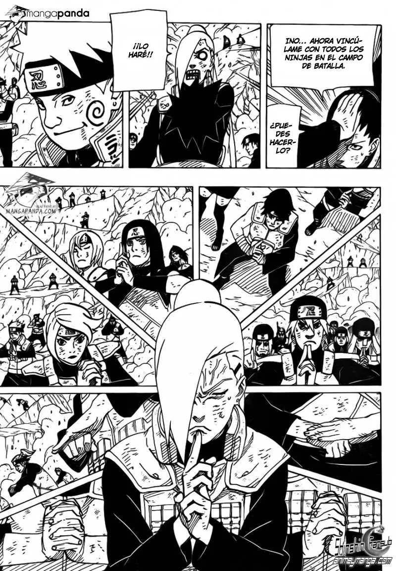 Naruto capítulo 630, página 11