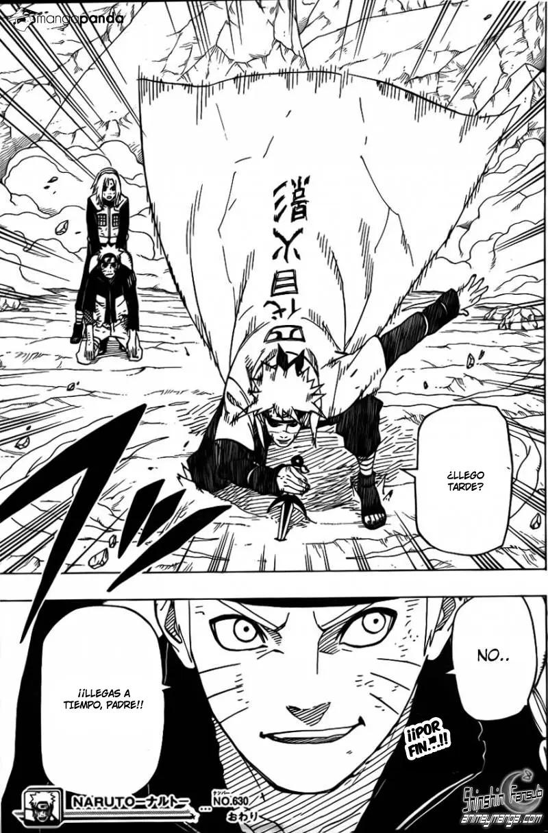 Naruto capítulo 630, página 17