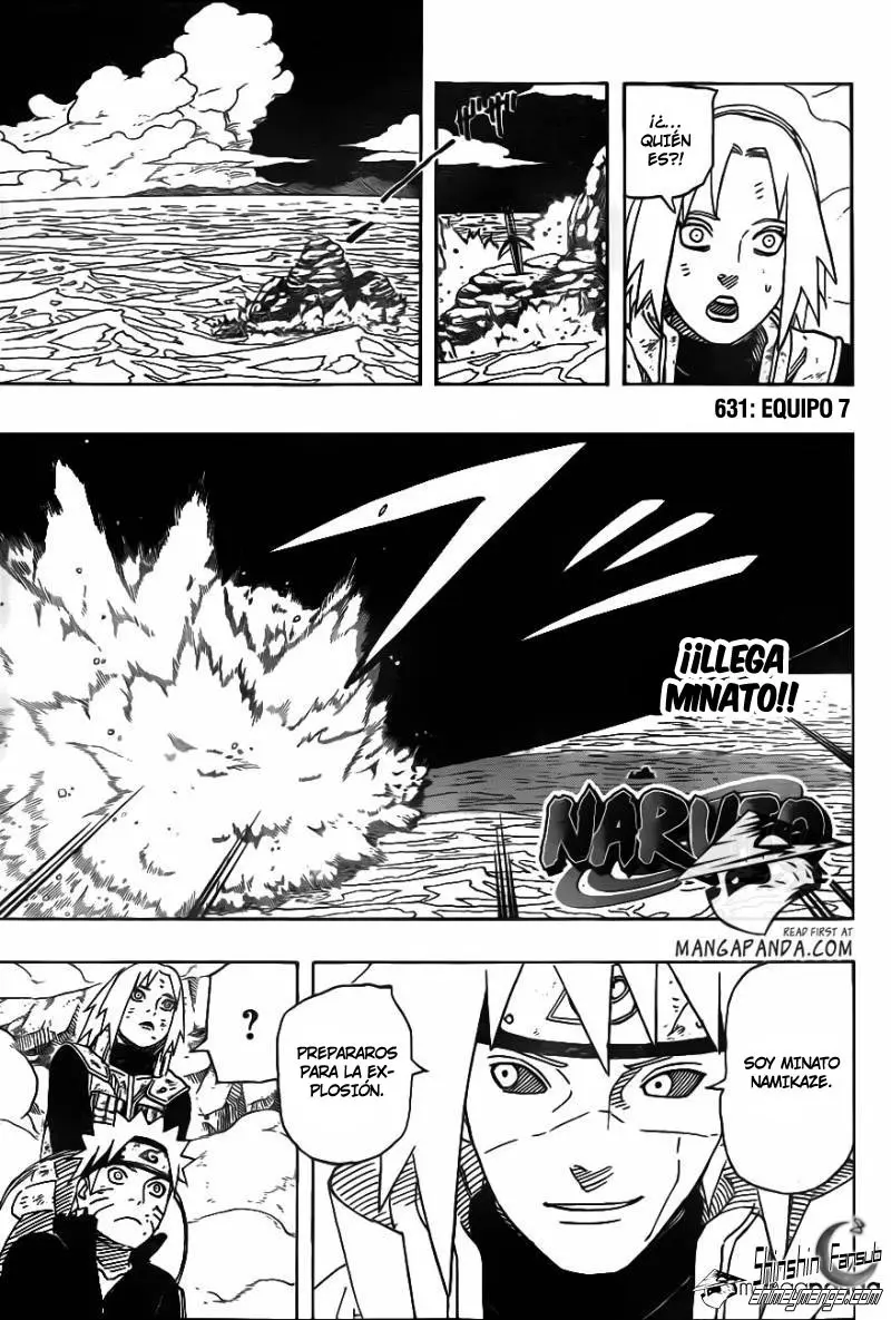 Naruto capítulo 631, página 1