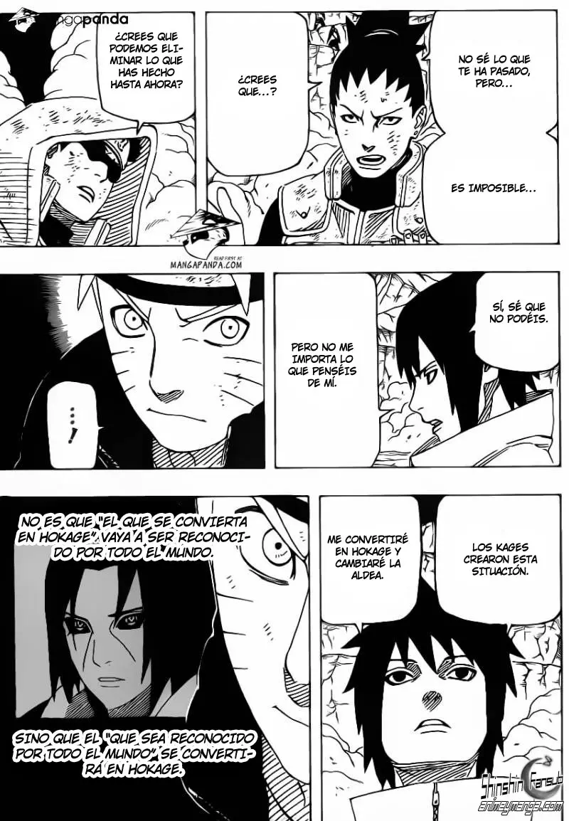Naruto capítulo 631, página 13
