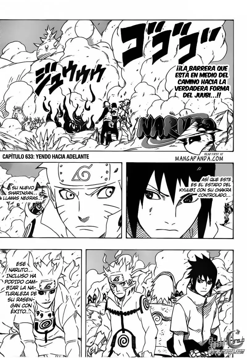 Naruto capítulo 633, página 1