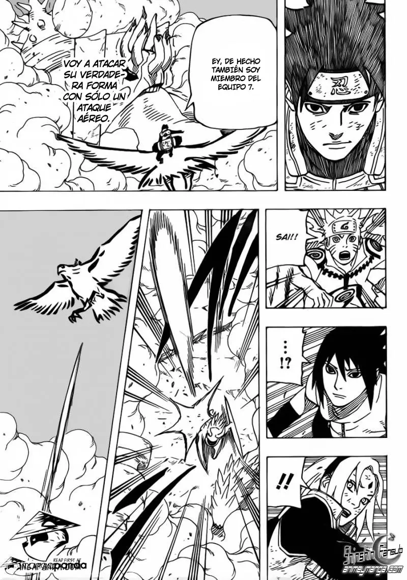 Naruto capítulo 633, página 13